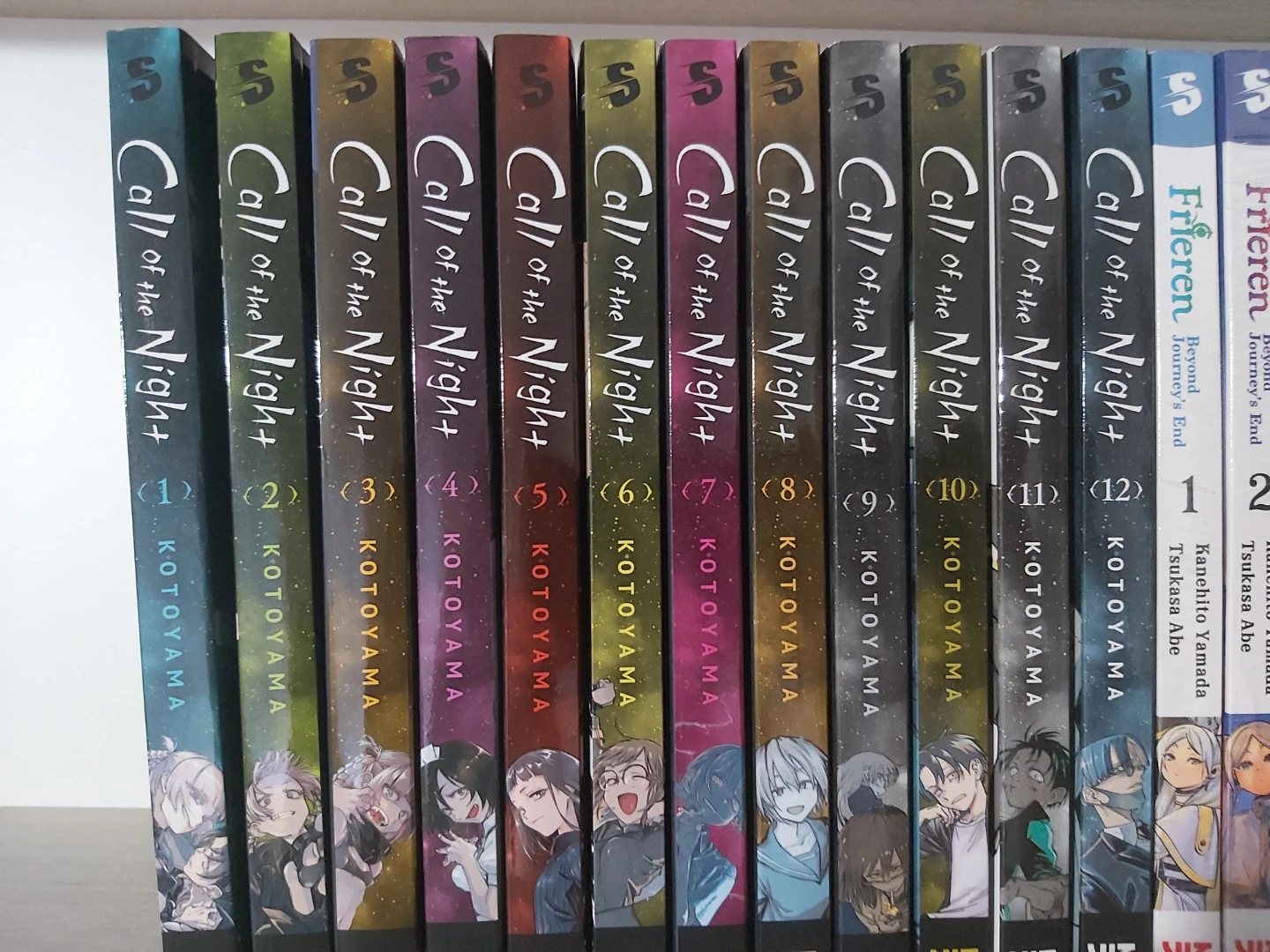 Call of the Night Manga Volumes 1-12