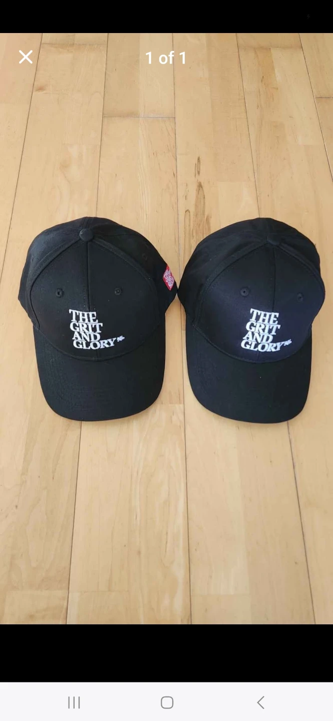 Black Emboidery Hats, Caps