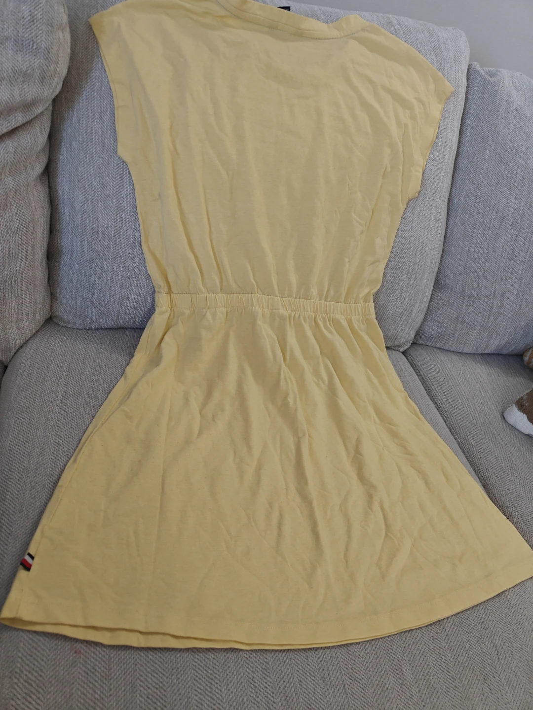Tommy Hilfiger Yellow Sequin Palm Tree Dress - XL/TG/EG (16) - photo 4