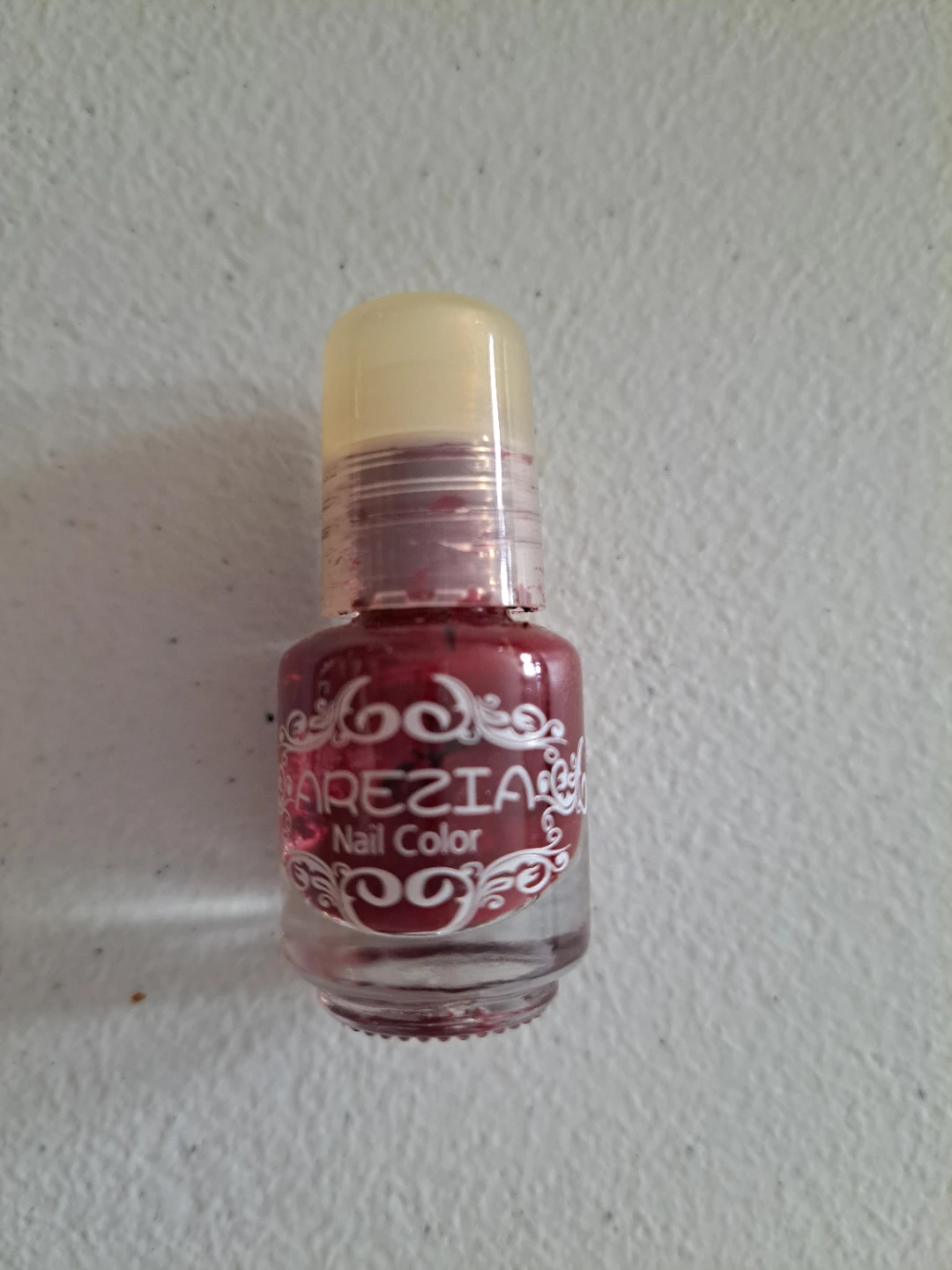AREZIA Nail Color - Red Glitter