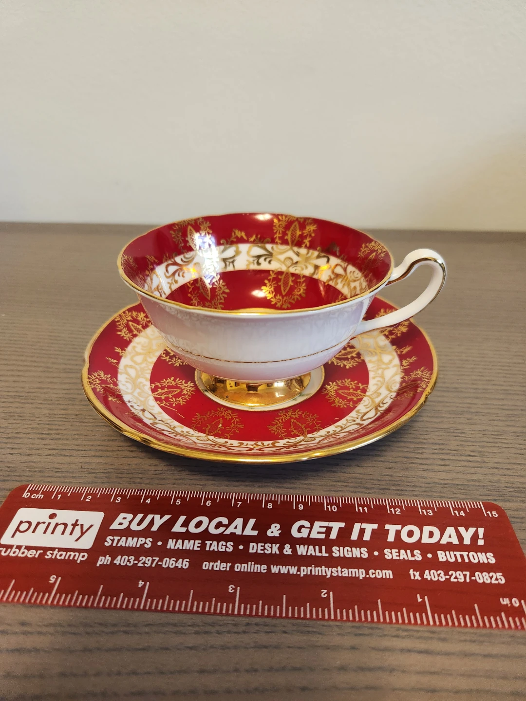 Royal Grafton Fine Bone China Tea Cup and Saucer Set - photo 3