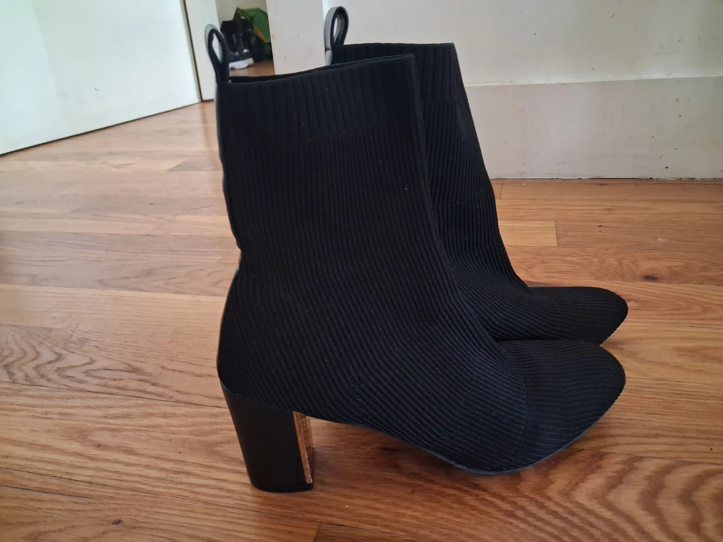Black Sock Booties