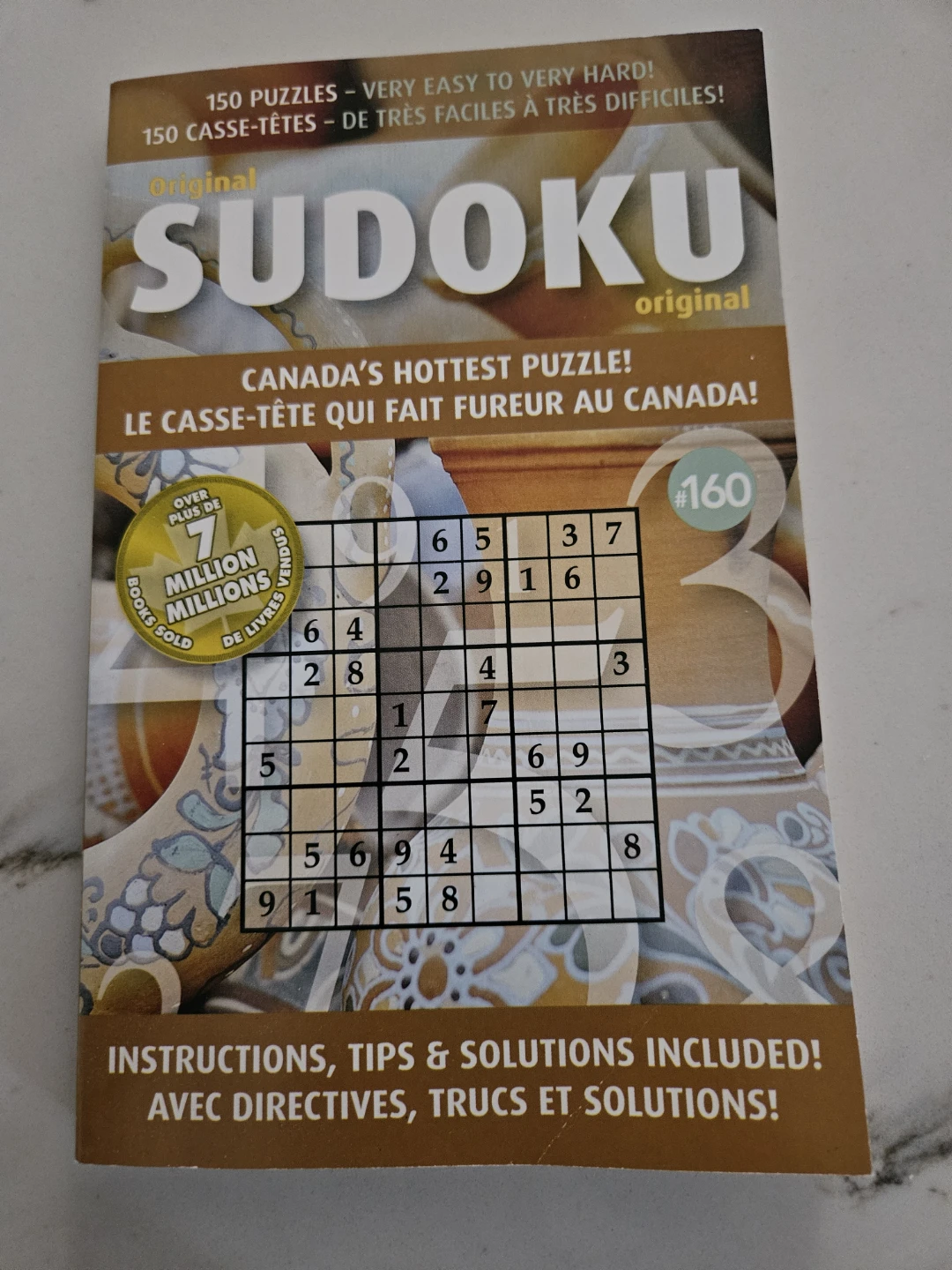 ⚽️Original Sudoku Puzzle Book - 150 Puzzles