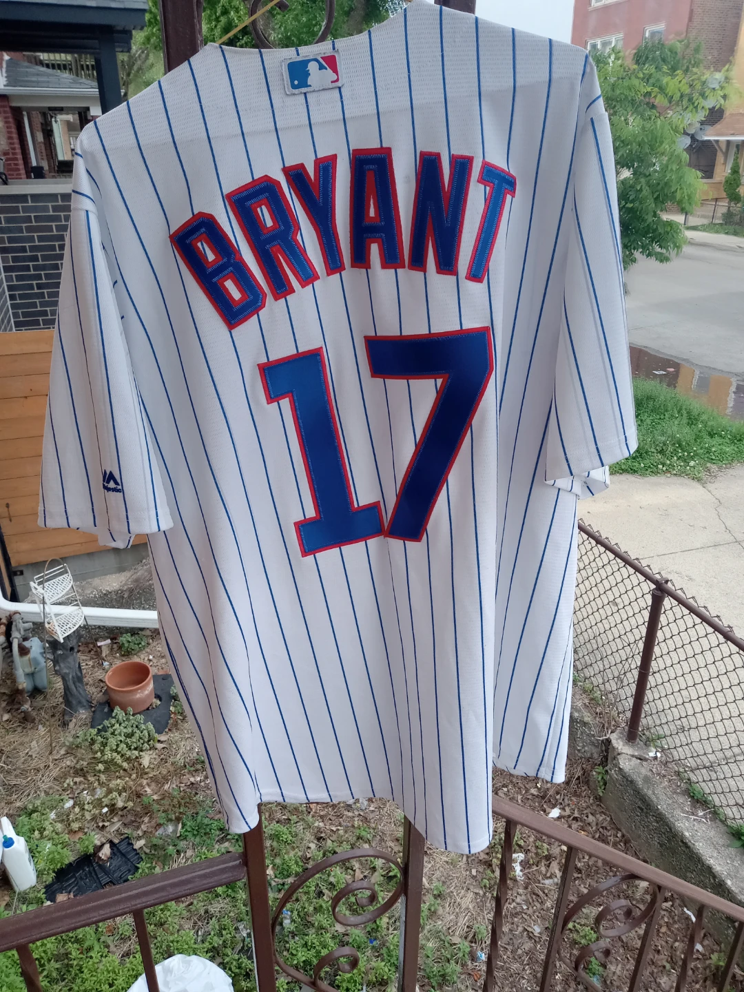 Majestic Chicago Cubs Bryant #17 Baseball Jersey L/G - photo 2