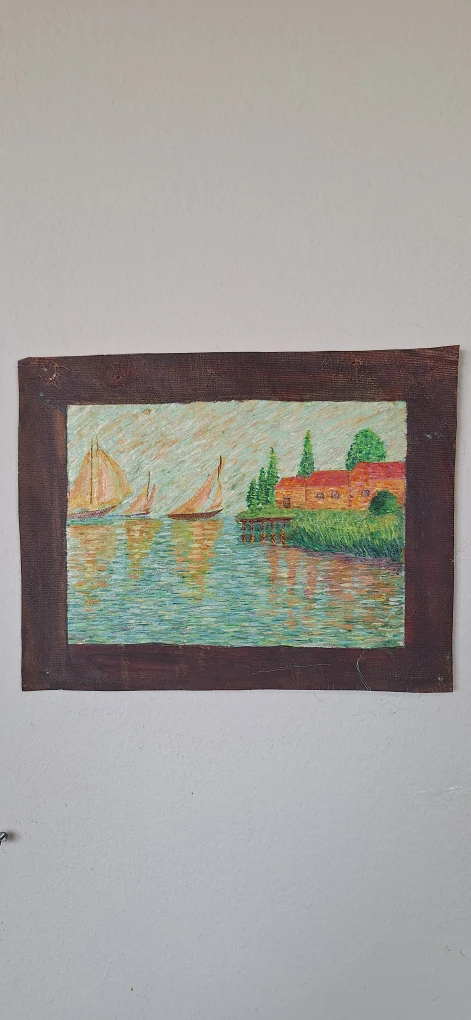 Vintage Landscape Painting