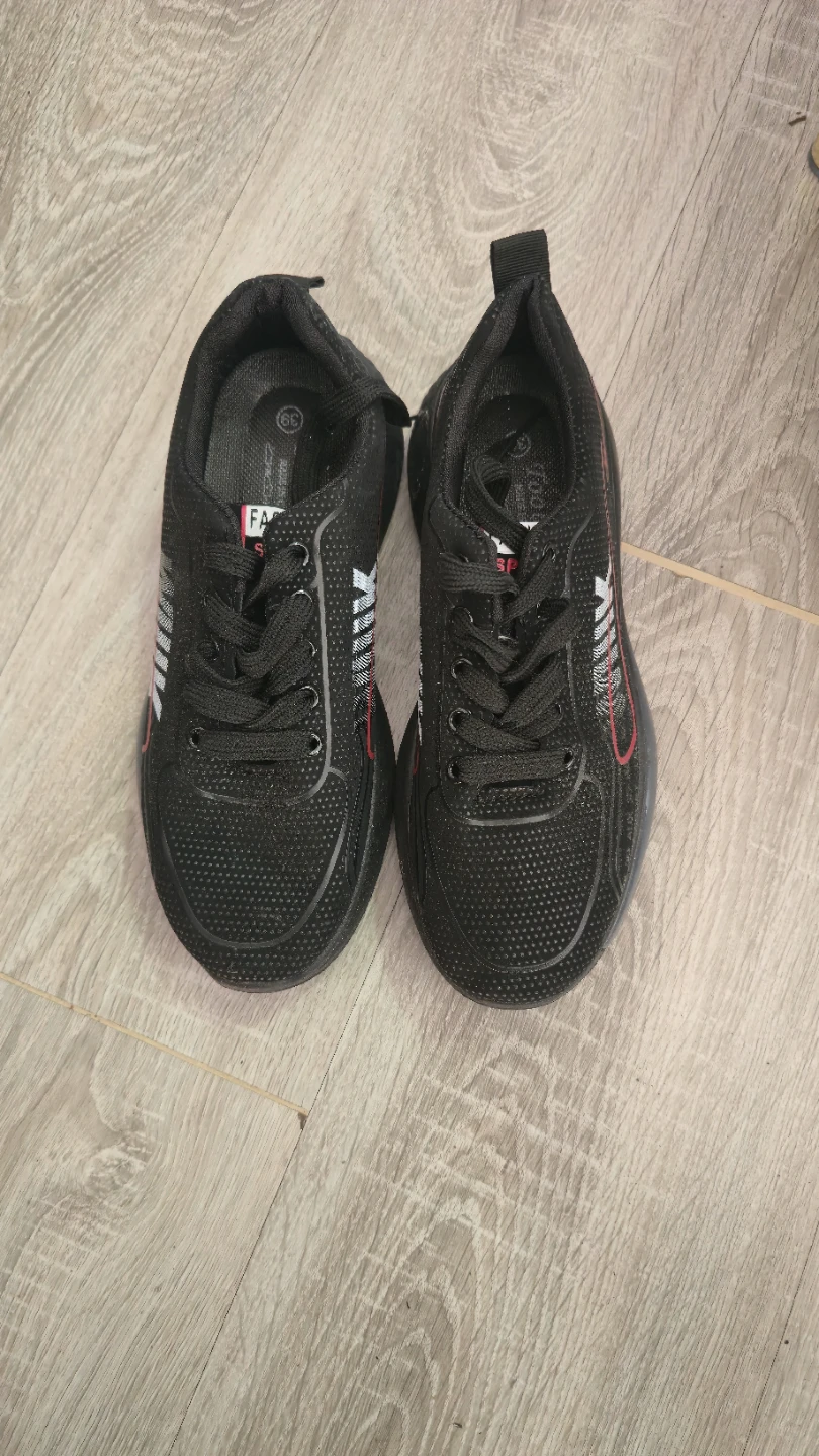 Toobaco Black Sneakers - Size 39