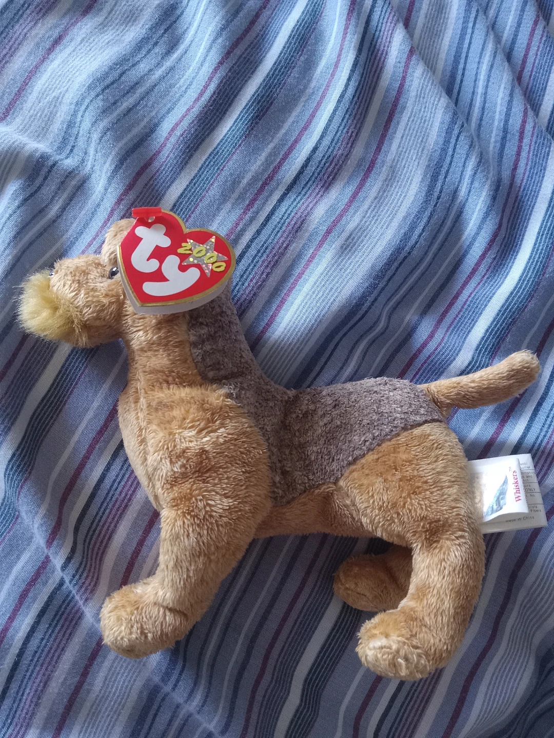 Ty Beanie Baby Vintage Whiskers Dog Plush - photo 2