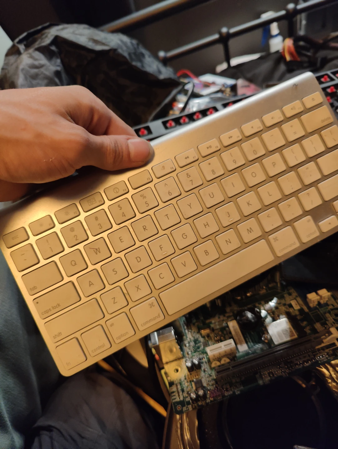 wireless apple keyboard works