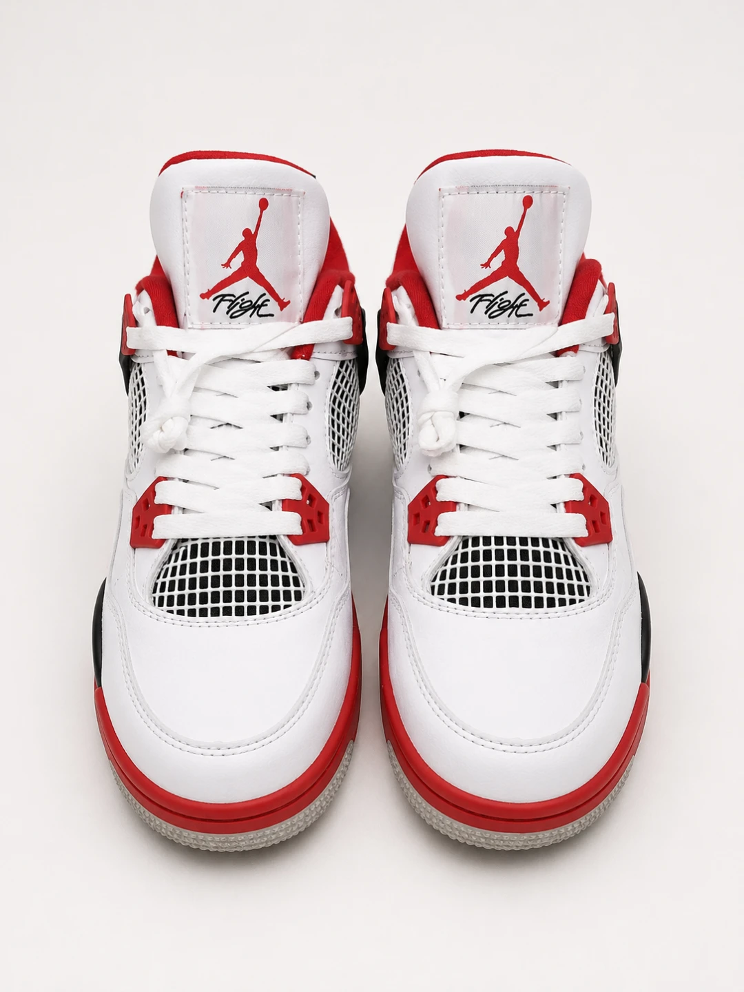 Air Jordan 4 Retro White Red Black