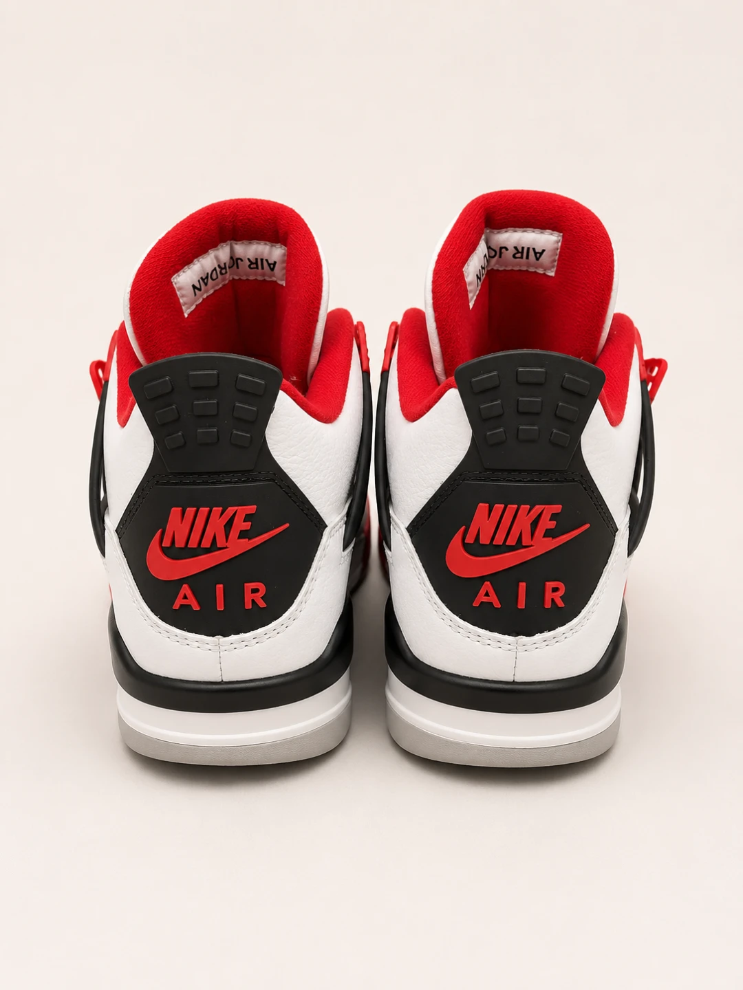 Air Jordan 4 Retro White Red Black - photo 4