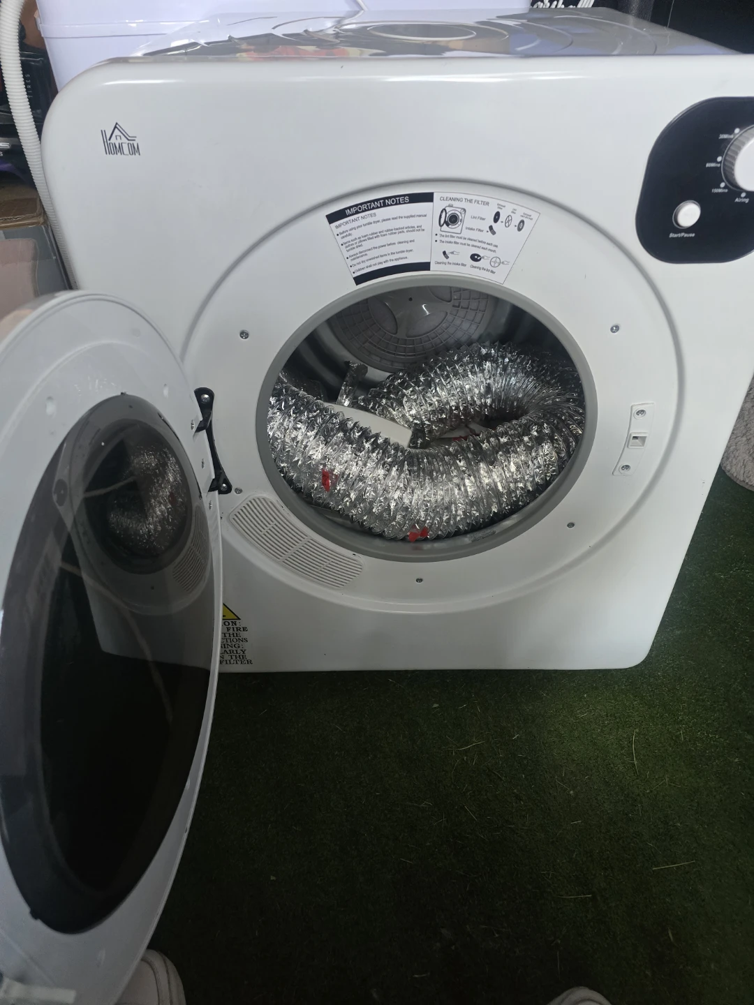 Homcom Compact Tumble Dryer  ⚽ - photo 4