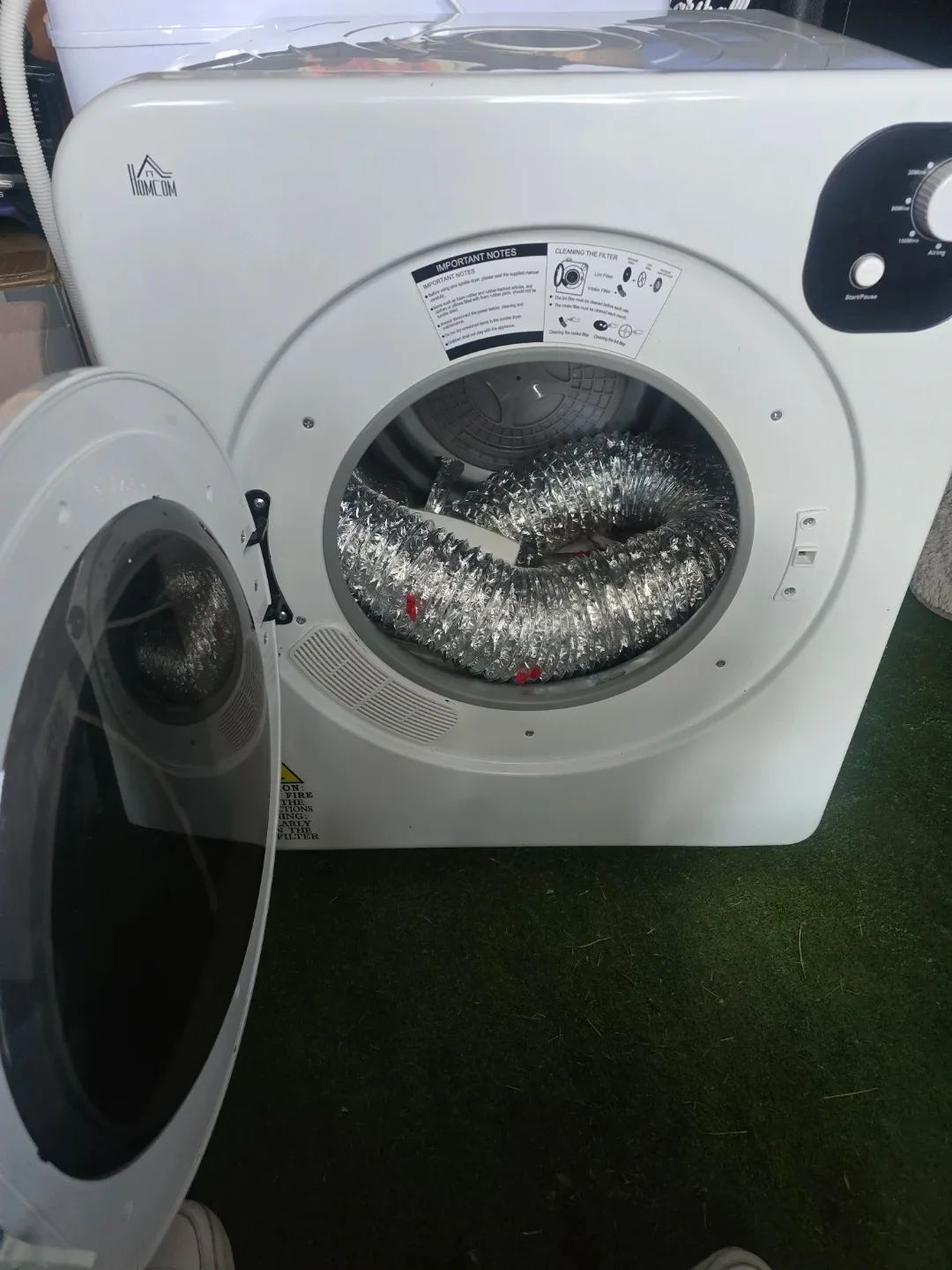 Homcom Compact Tumble Dryer  ⚽ - photo 4