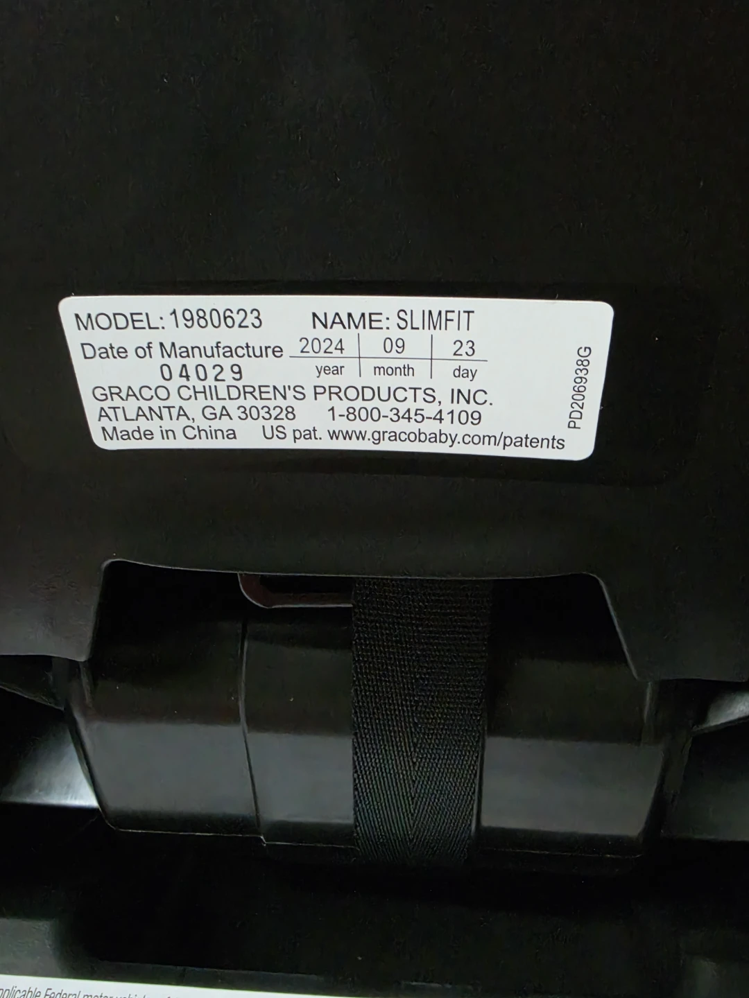 Graco SlimFit 3-in-1 Car Seat - photo 4