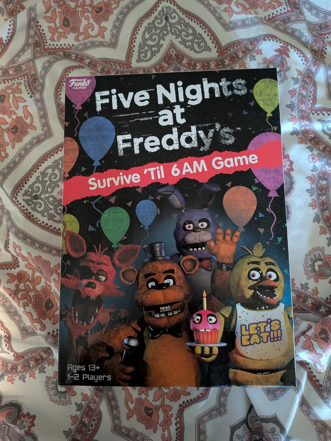 Five Nights at Freddy's Survive 'Til 6 AM Board Game