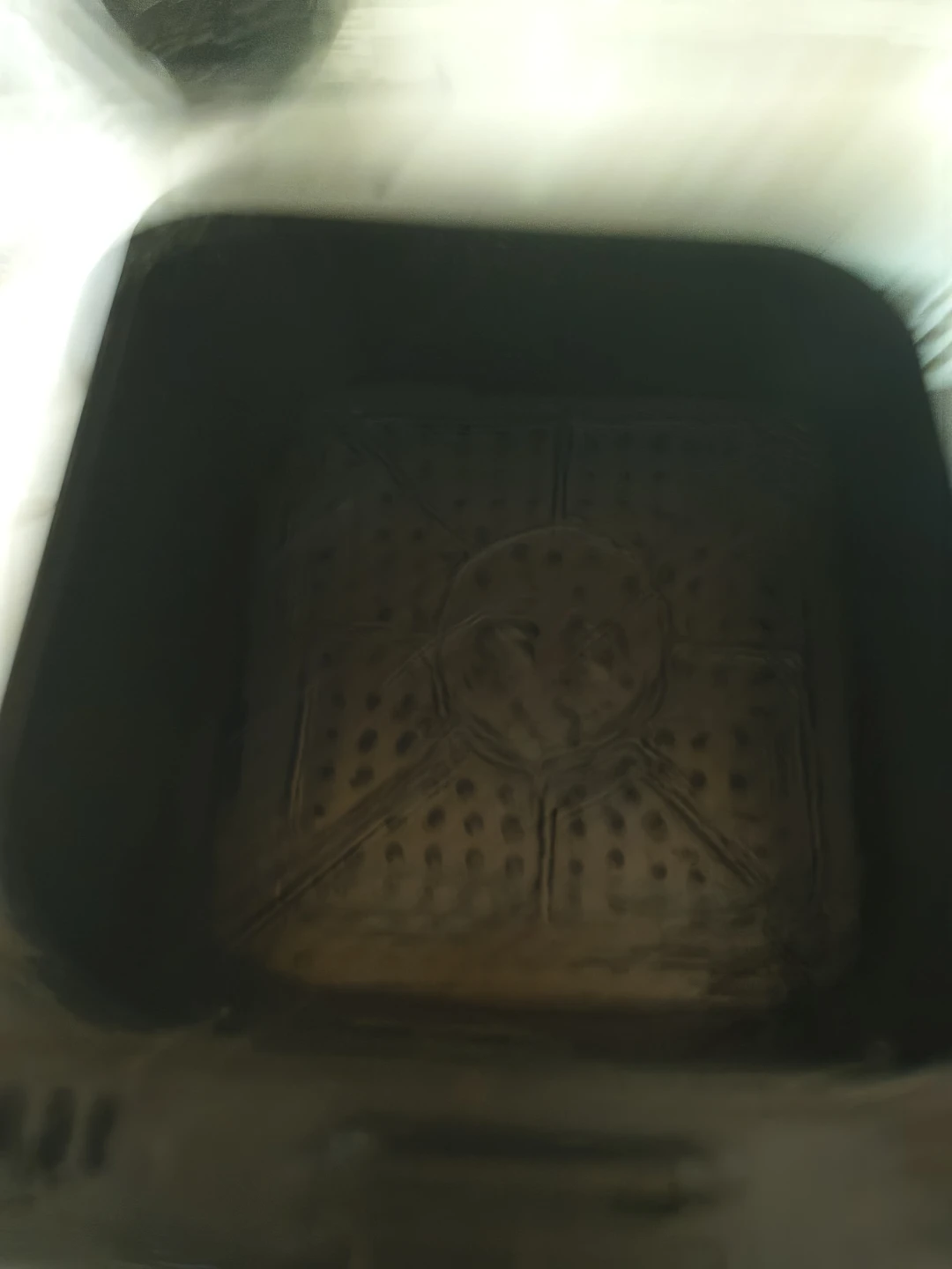 Black Air Fryer with Copper Handle