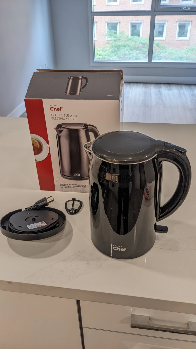 Master Chef 1.7L Double Wall Electric Kettle