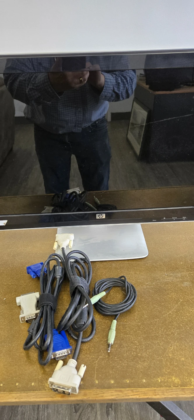HP 2009m LCD Monitor - photo 4