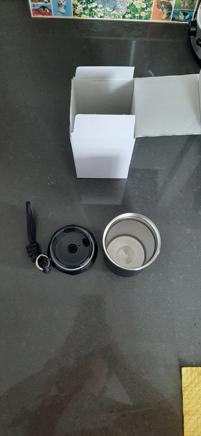 Black Travel Mug with Lanyard - photo 5
