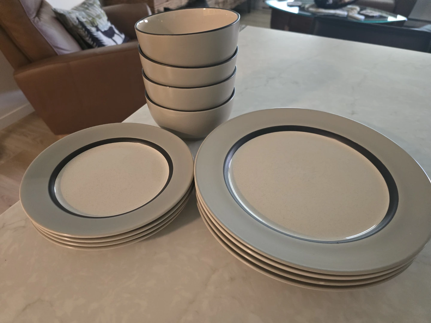 LIKE NEW....Vervo 4 Person Dish Set from Think Kitchen