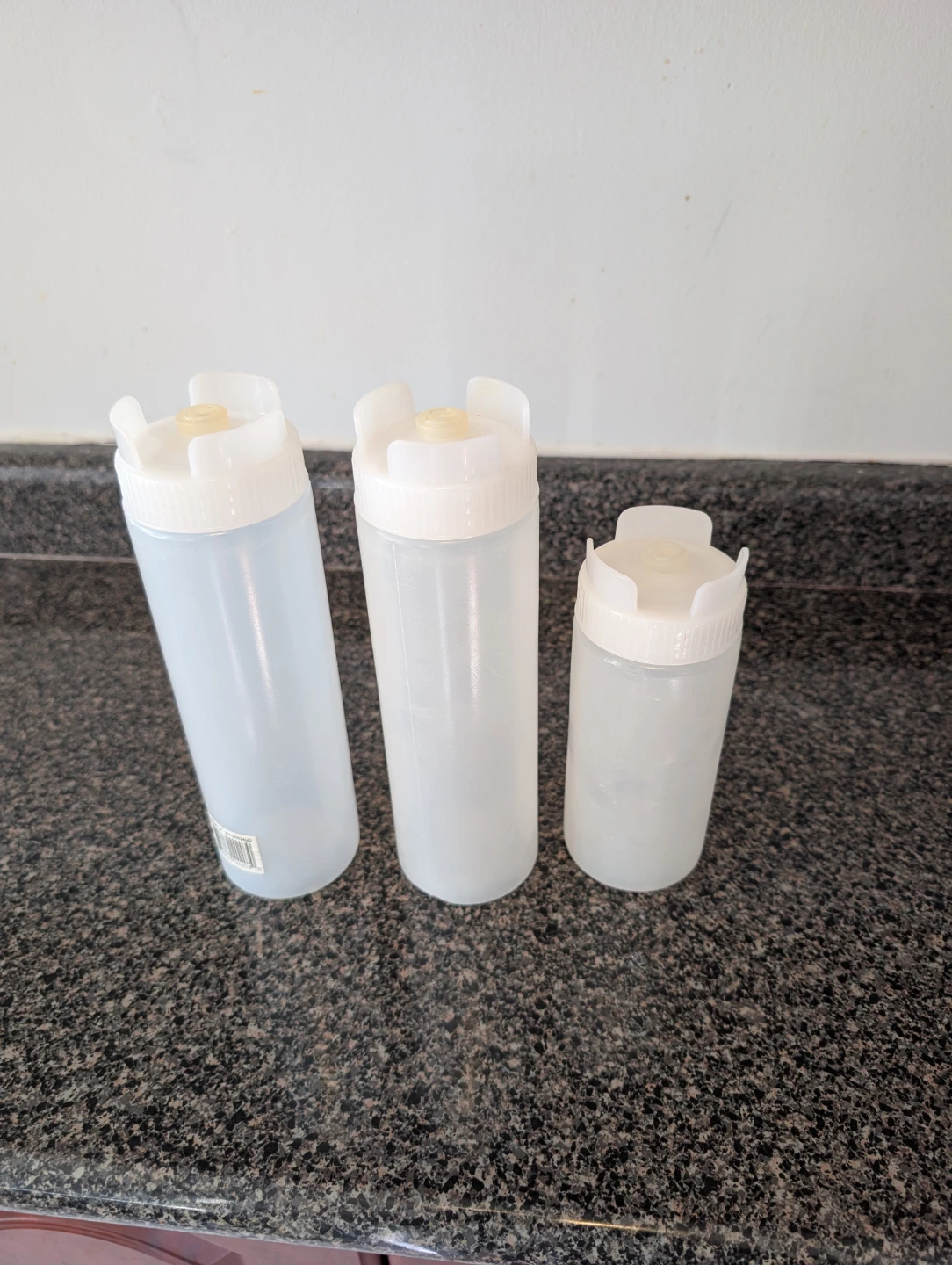 Set of 3 Squeeze Bottles