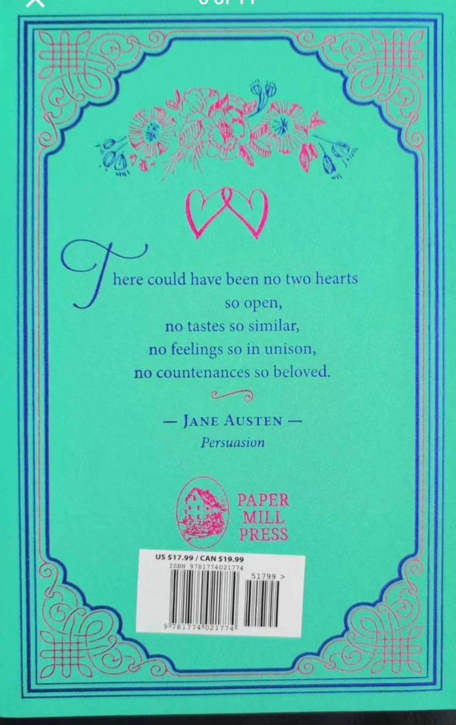 Jane Austen Paper Mill Press Classic Deluxe Softcover Bindings - photo 5