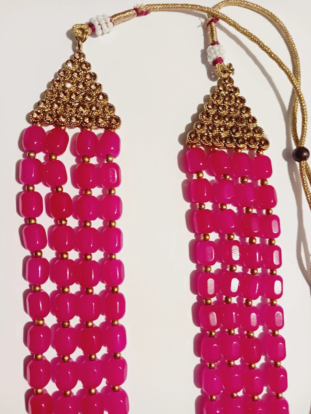Gorgeous Pink Long Beaded Necklace - photo 4