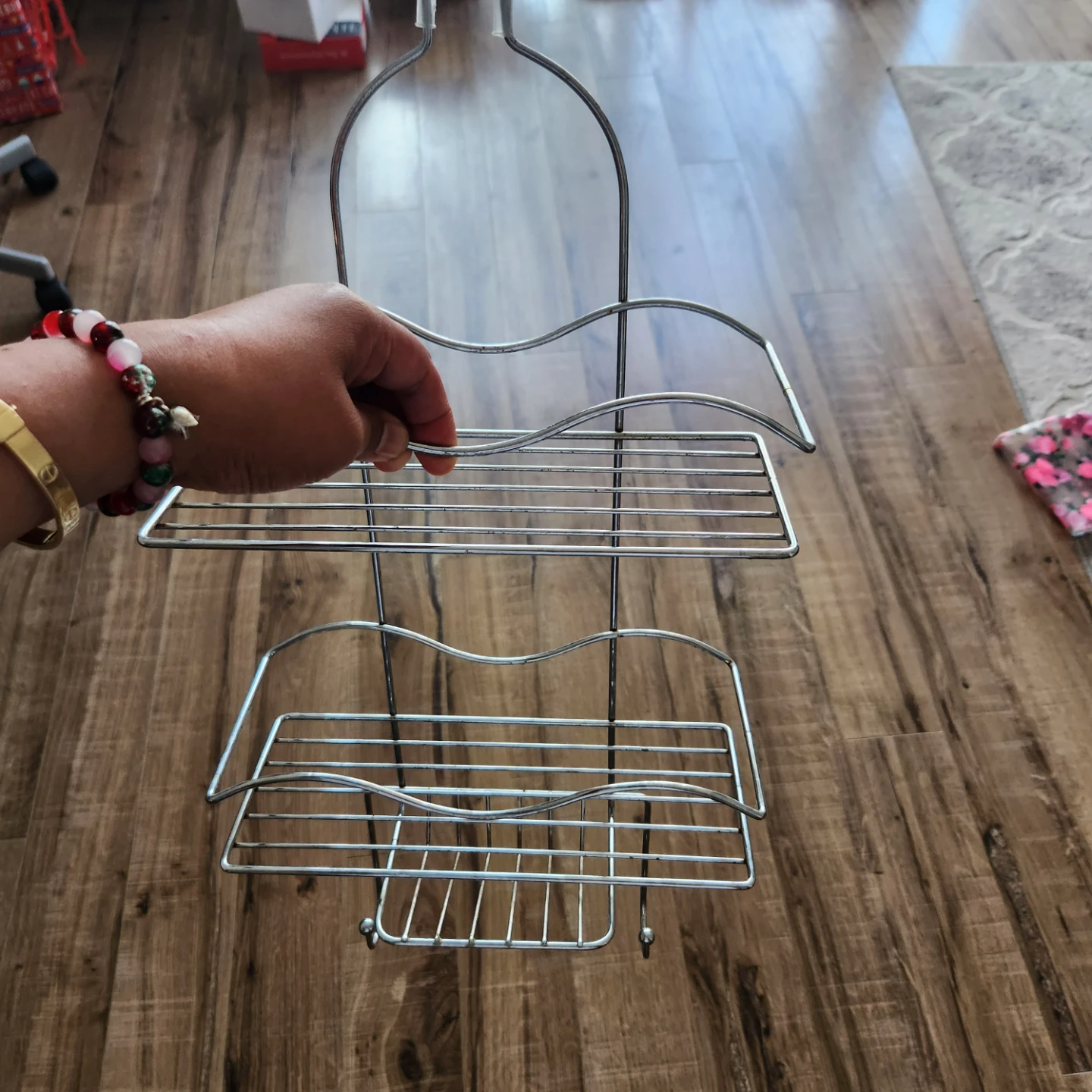 2-Tier Wire Shower Caddy - photo 2