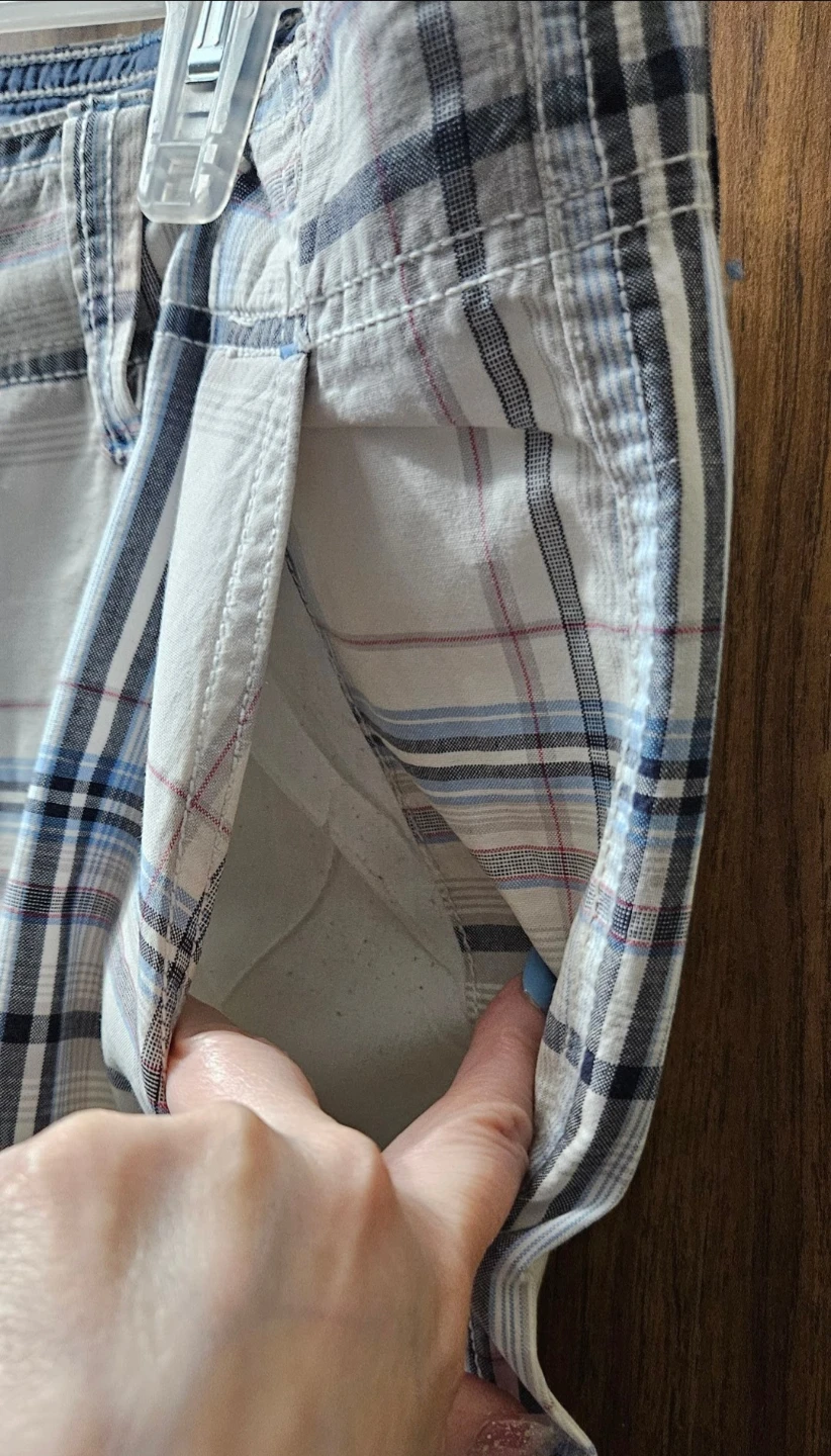 Route 66 Plaid Cargo Shorts - photo 5