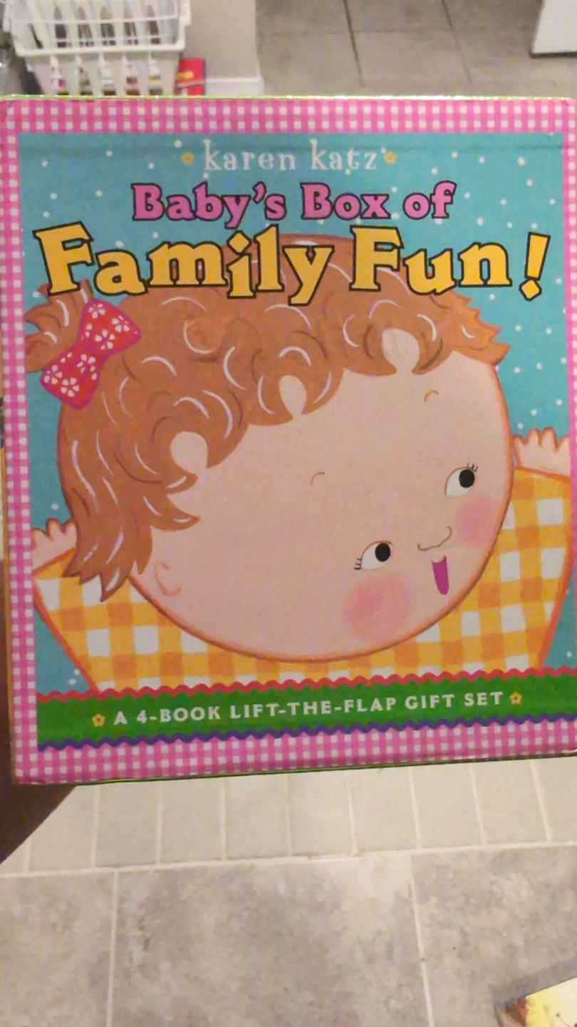 Karen Katz Baby's Box of Family Fun! 4-Book Set