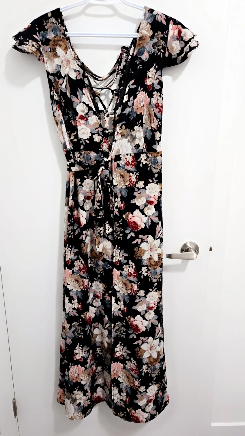 Women's Floral Maxi Dress