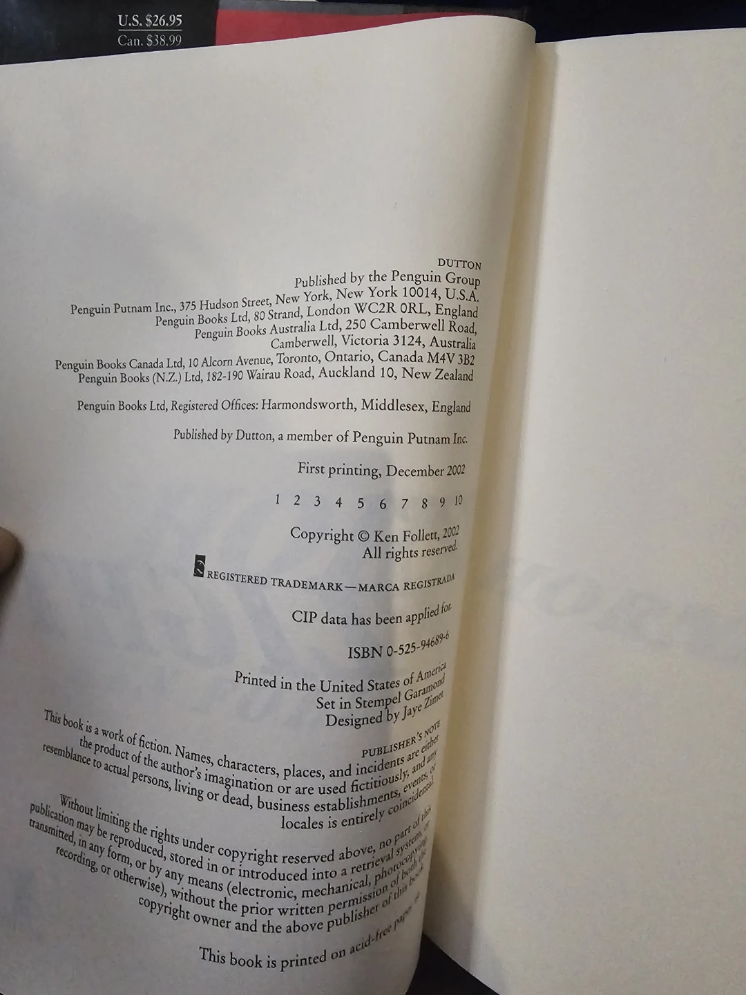 Hornet Flight by Ken Follett Hardcover Book - photo 2
