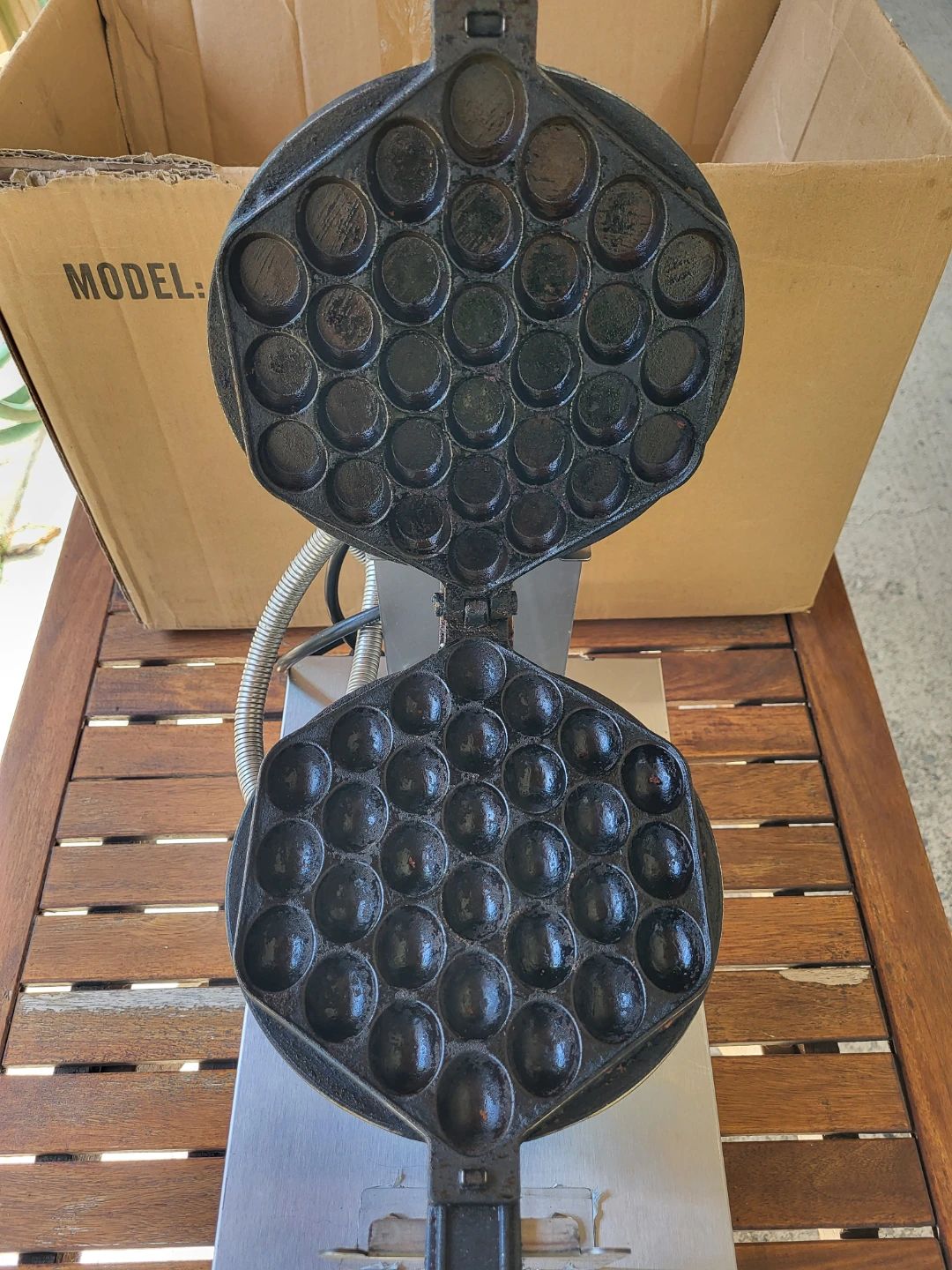 ⚽️ Vevor Commercial Bubble Waffle Maker ⚽️