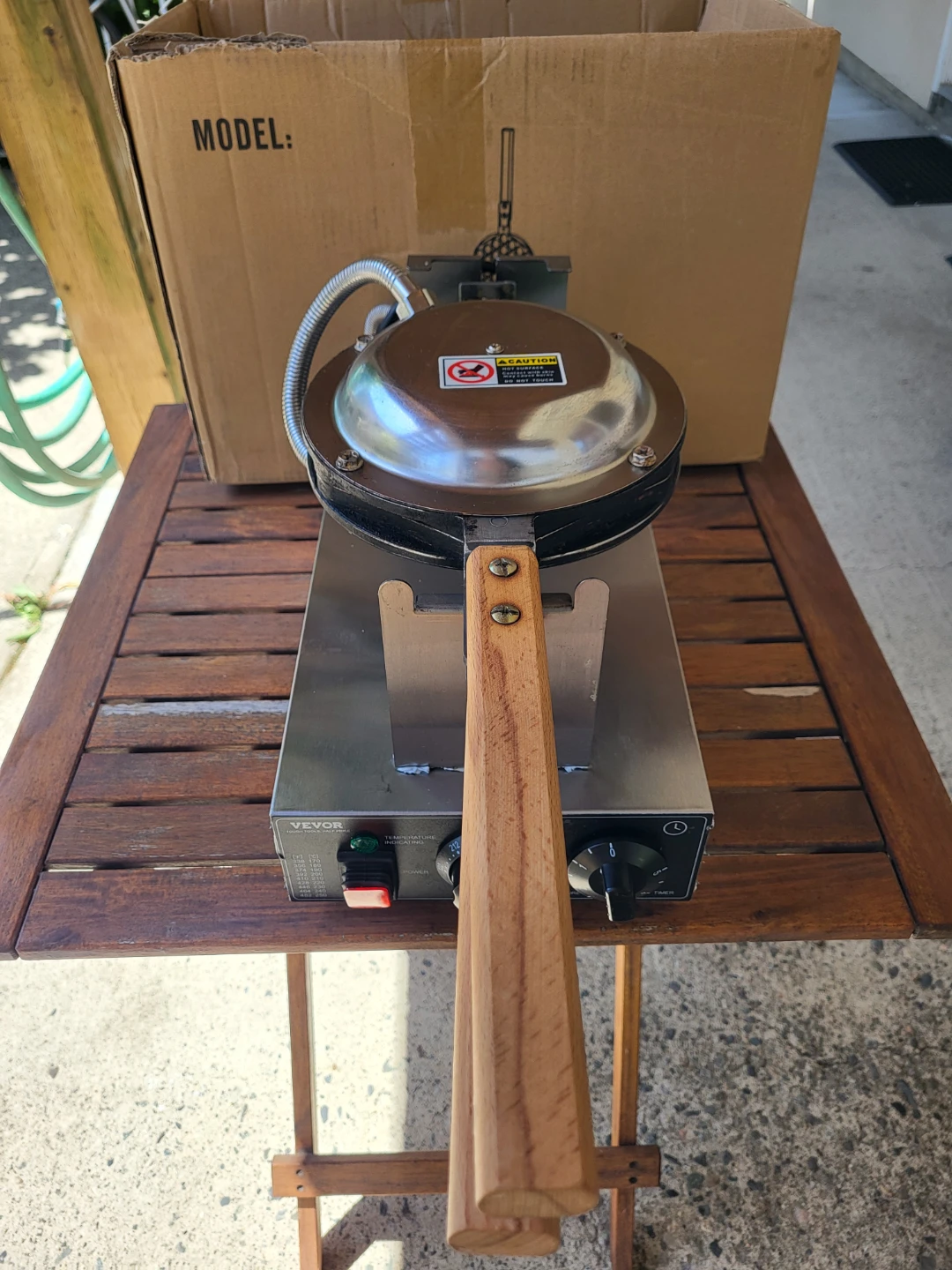 ⚽️ Vevor Commercial Bubble Waffle Maker ⚽️ - photo 2