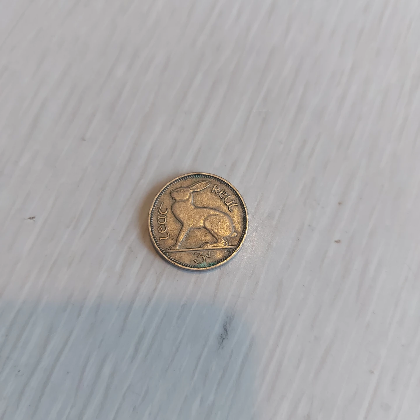 1942 Ireland 3 Pence Coin