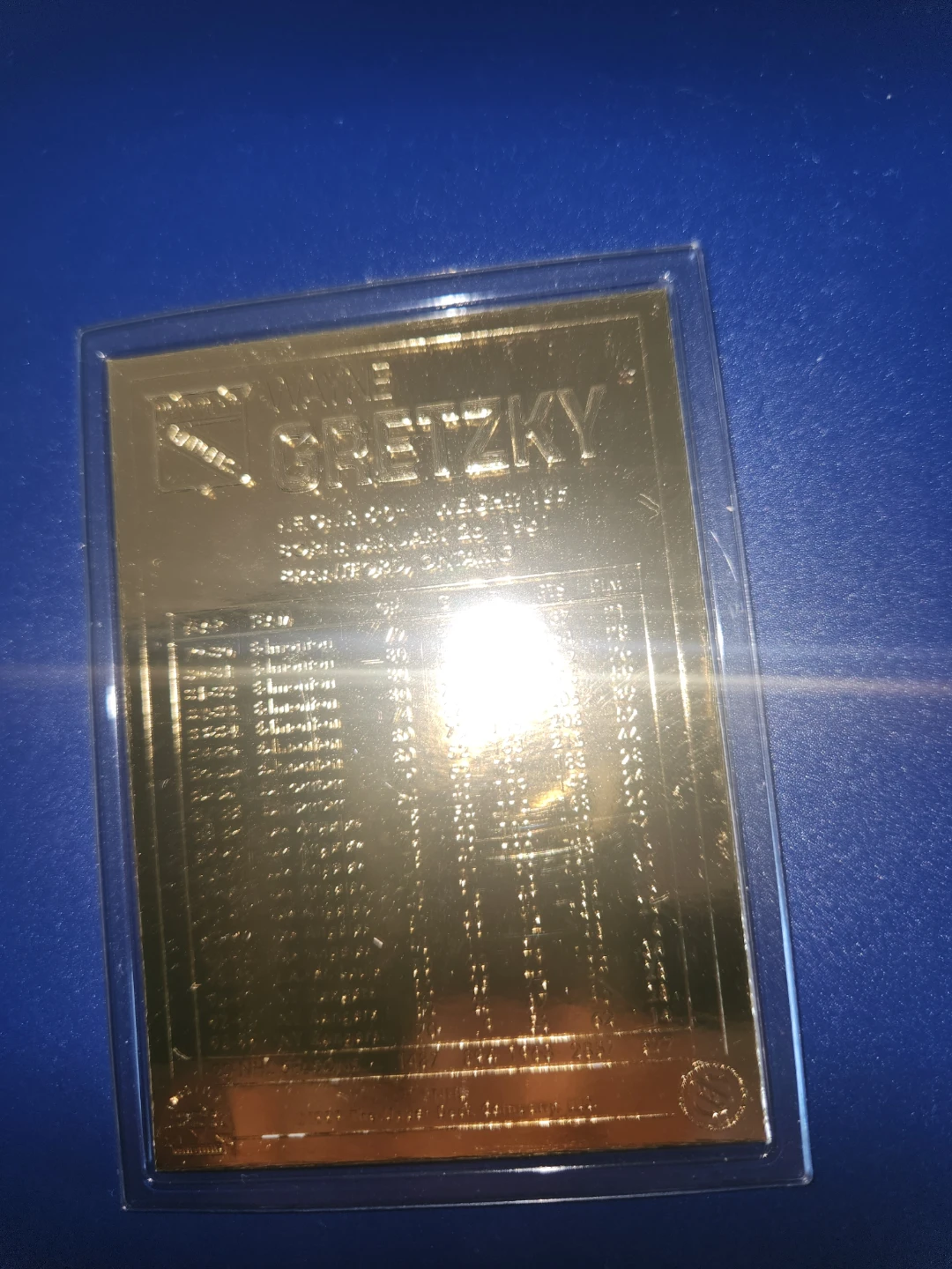 Wayne Gretzky 22kt Gold Rookie and Career Cards - photo 4