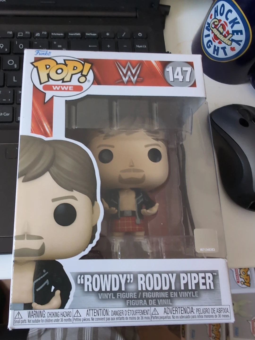 Funko Pop! WWE "Rowdy" Roddy Piper #147 Vinyl Figure