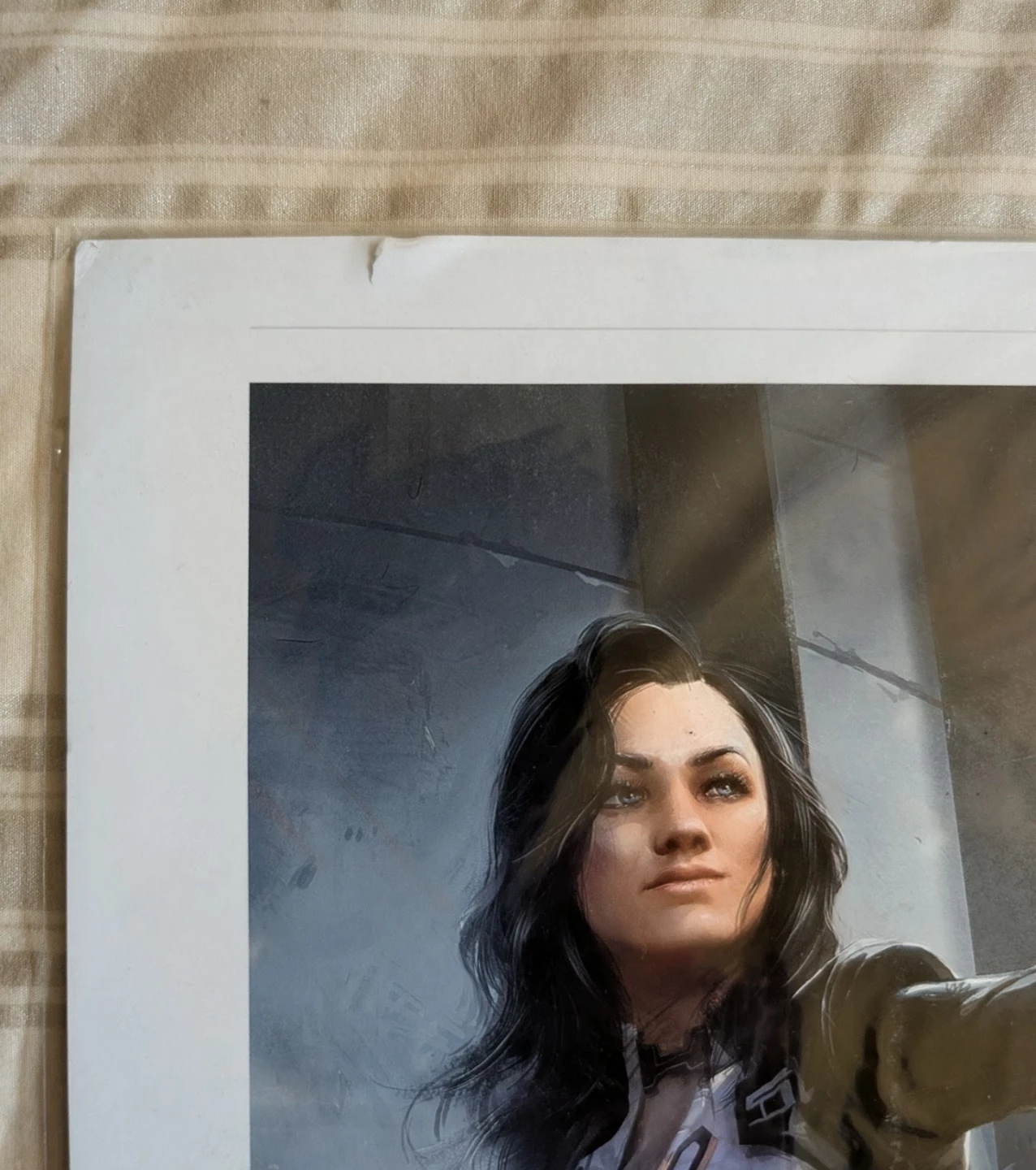 Official Mass Effect 2 Miranda Lithograph Print 9" x 12" - photo 2