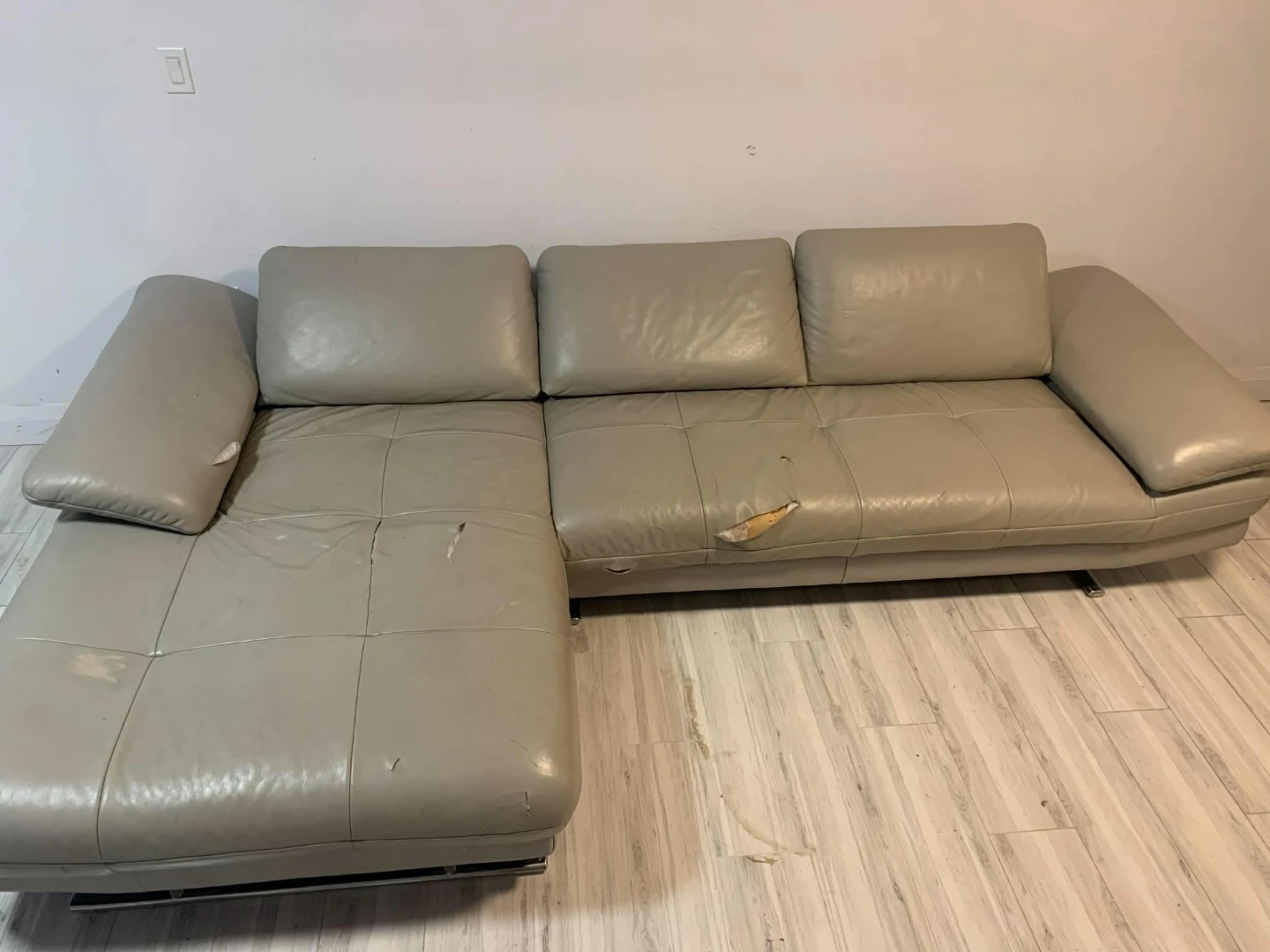 Grey Sectional Sofa - photo 2