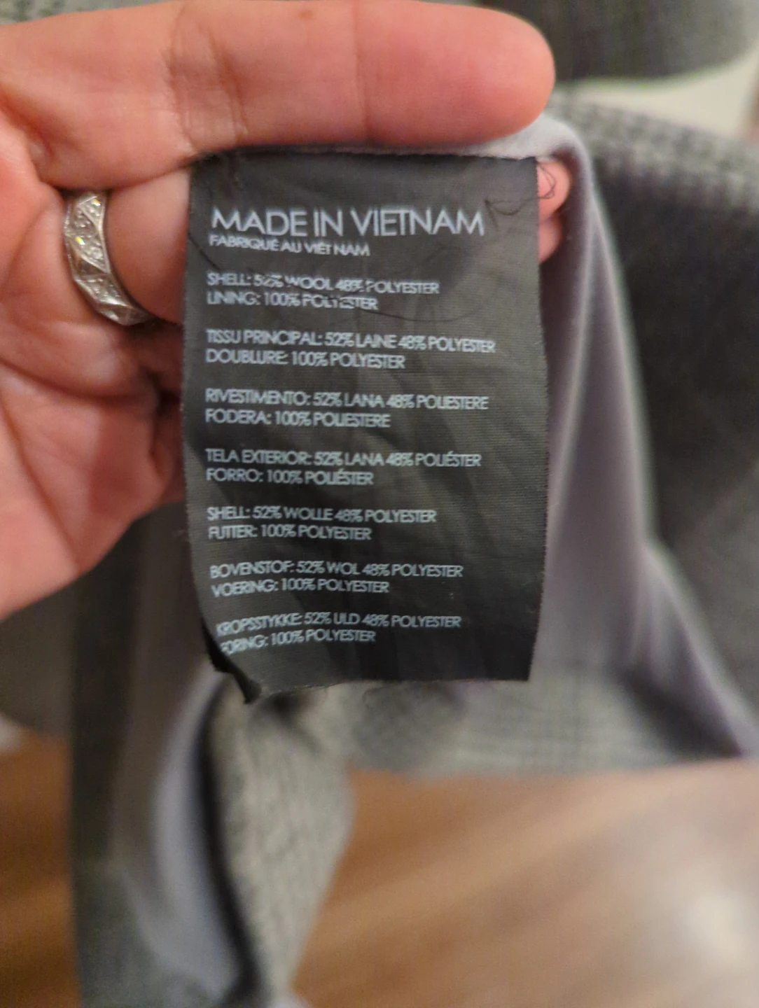 Club Monaco Plaid Double-Breasted Wool Blend Coat XS - photo 5