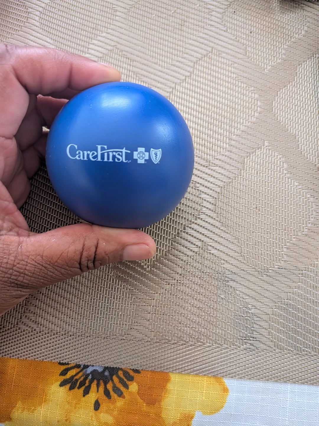 Blue CareFirst Stress Ball