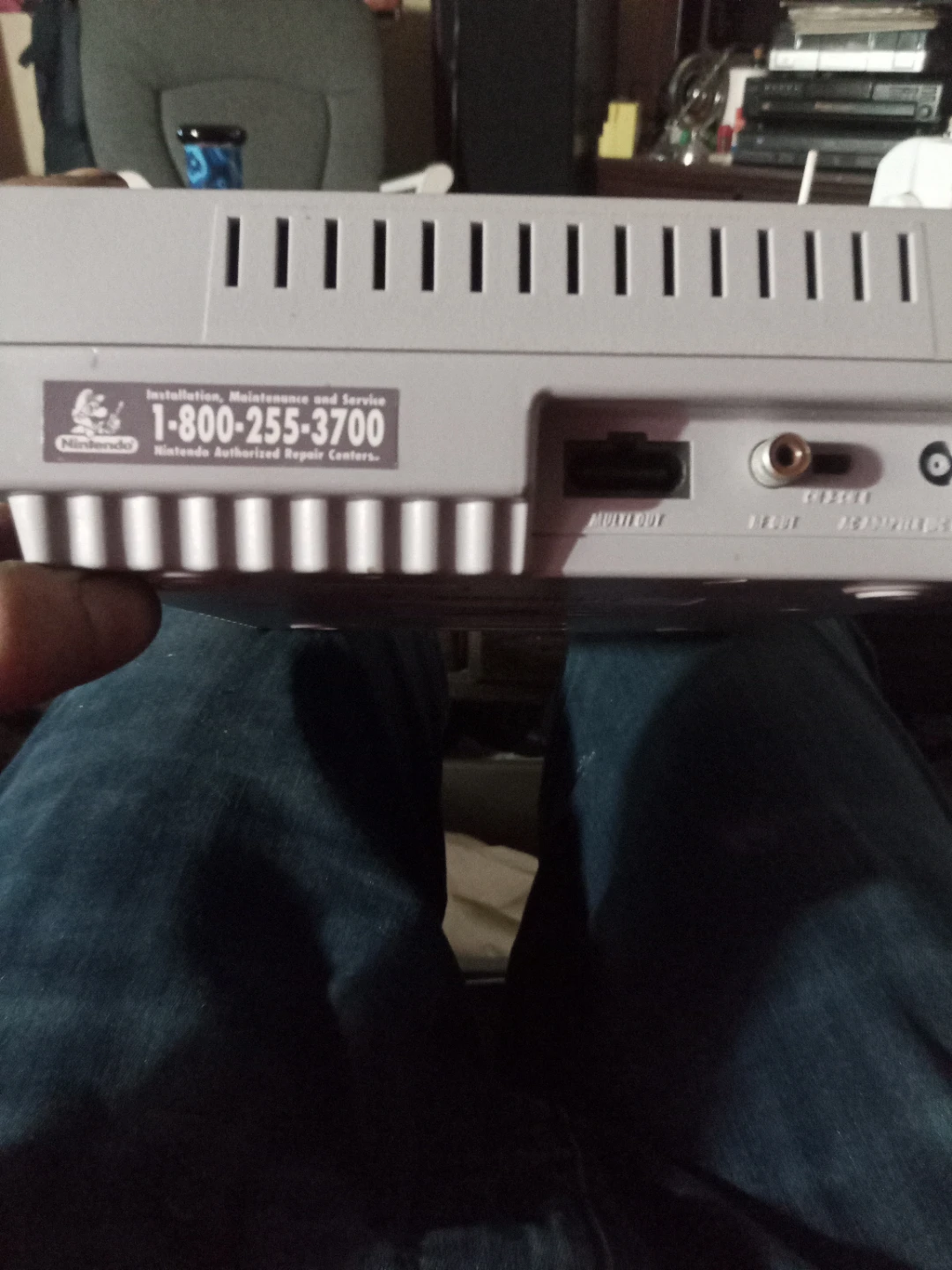 Super Nintendo Entertainment System Console - photo 4