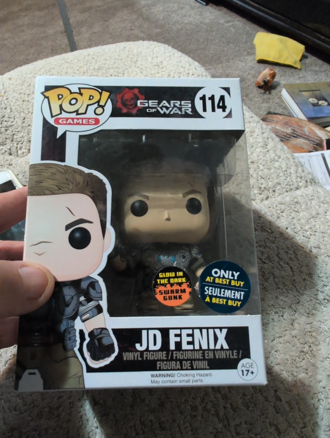 Funko Pop! Games Gears of War JD Fenix #114 Vinyl Figure
