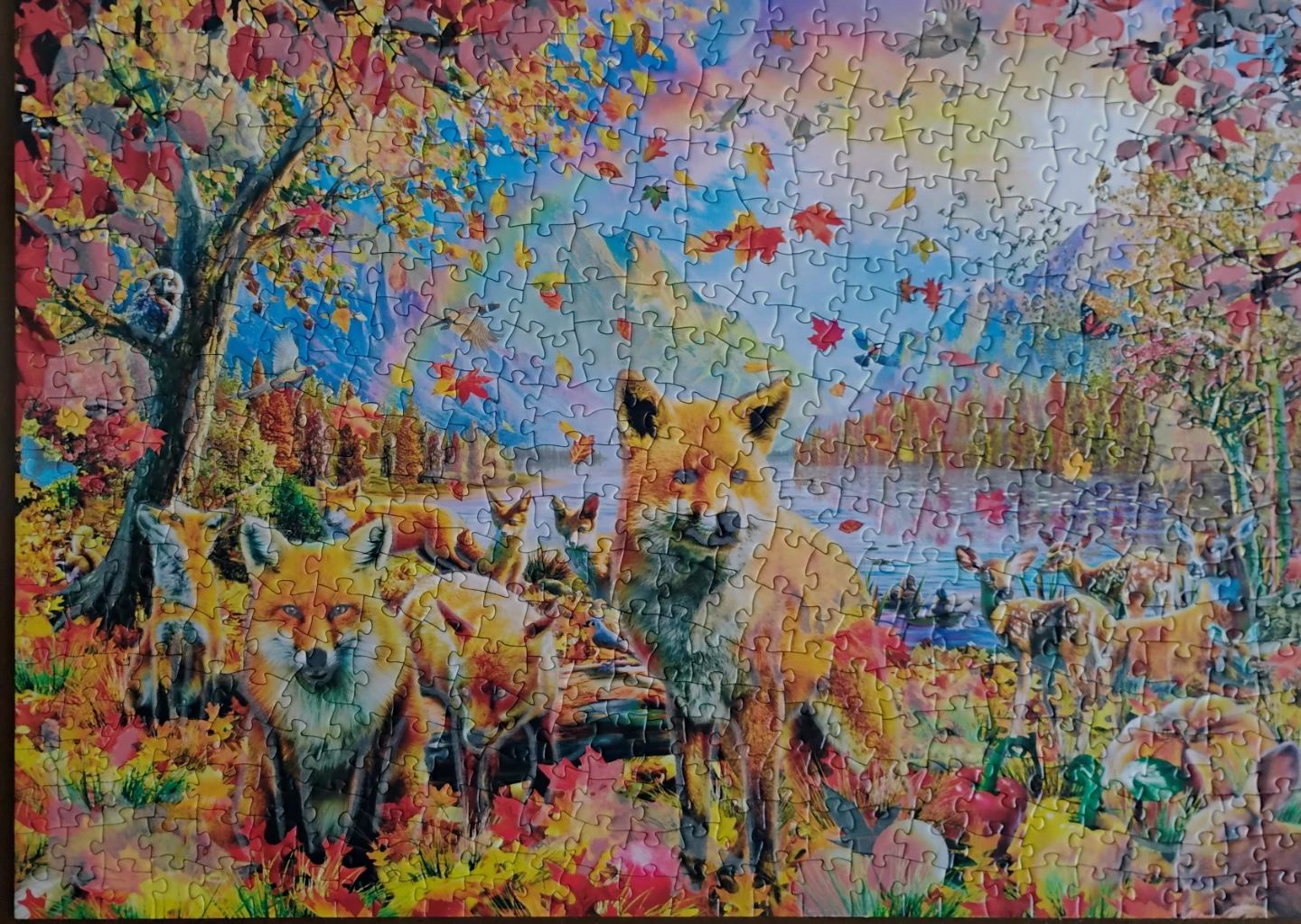 “FOXES AND FRIENDS” 500 PIECE PUZZLE (BY MASTER PIECES) - photo 2