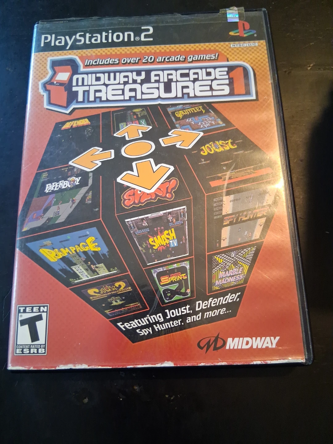 Midway Arcade Treasures 1 PlayStation 2 Game