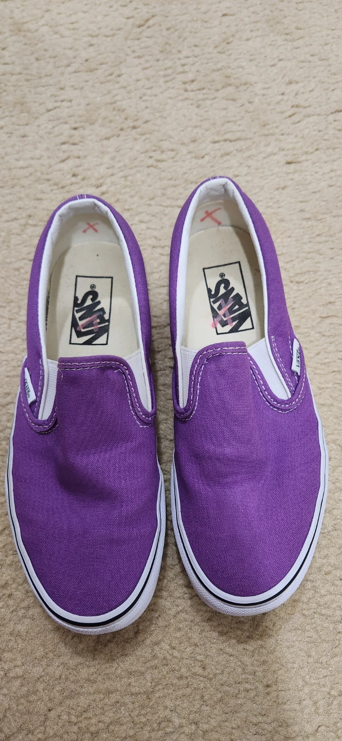 Vans Slip-On Shoes Purple
