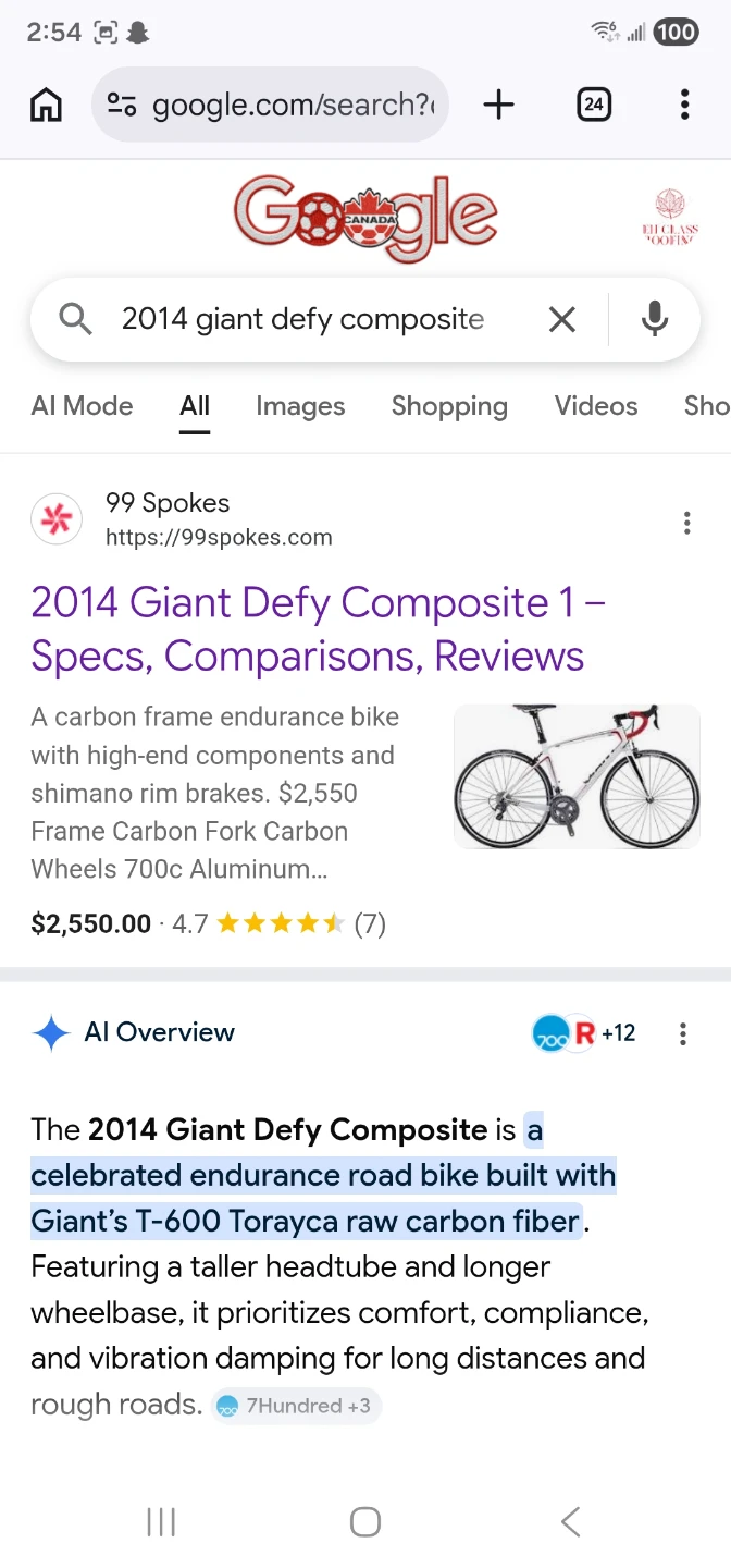 Giant Defy Road Bike - photo 2