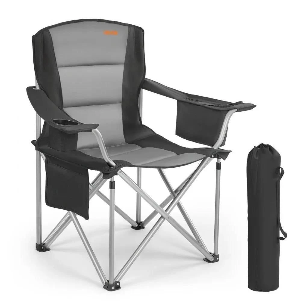 Folding Camping Chair with Cup Holder and Bag
