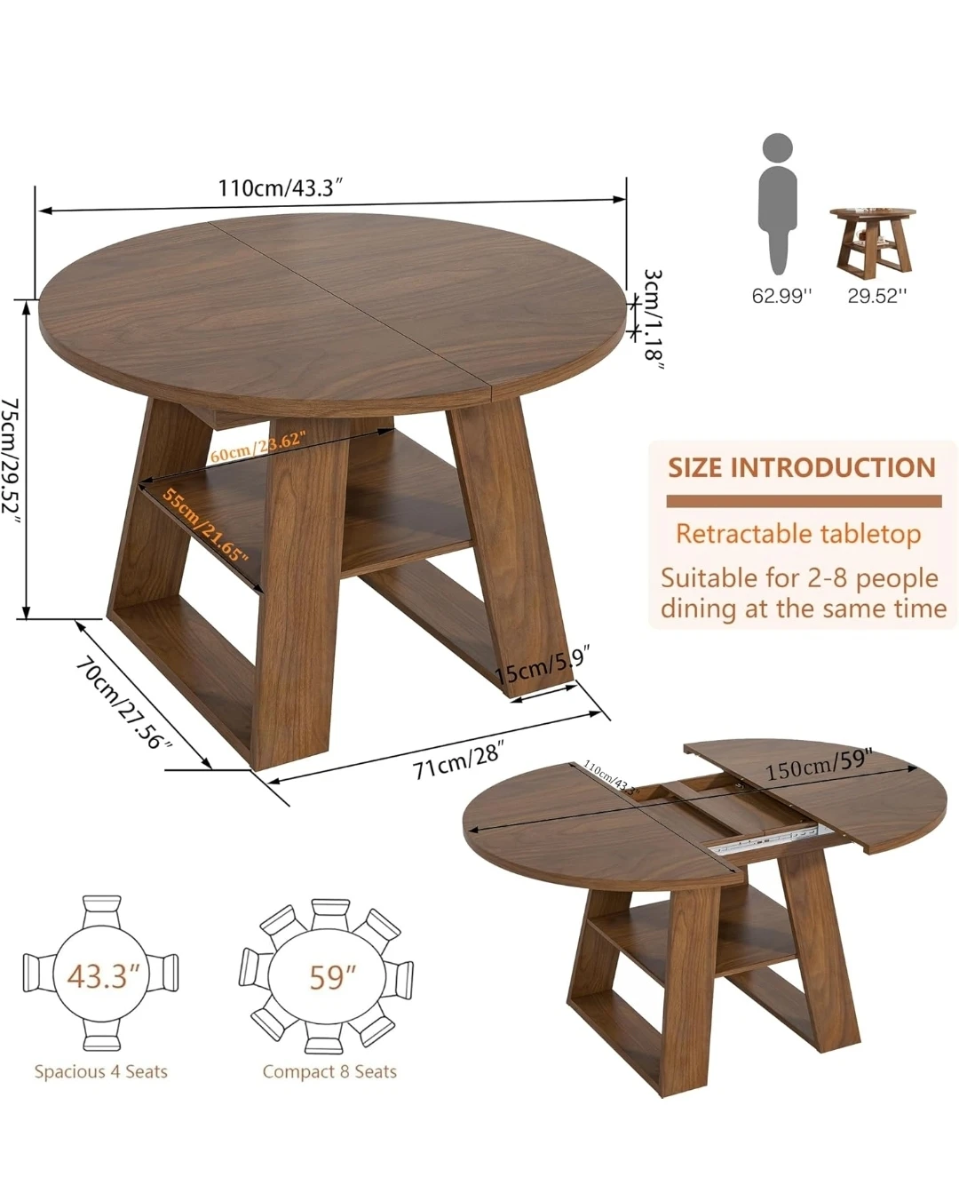 Dining table - photo 4
