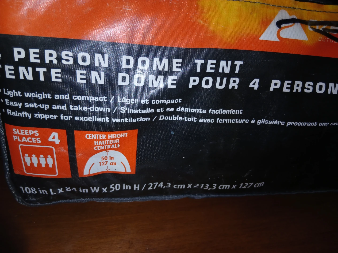 Ozark Trail 4 Person Dome Tent
