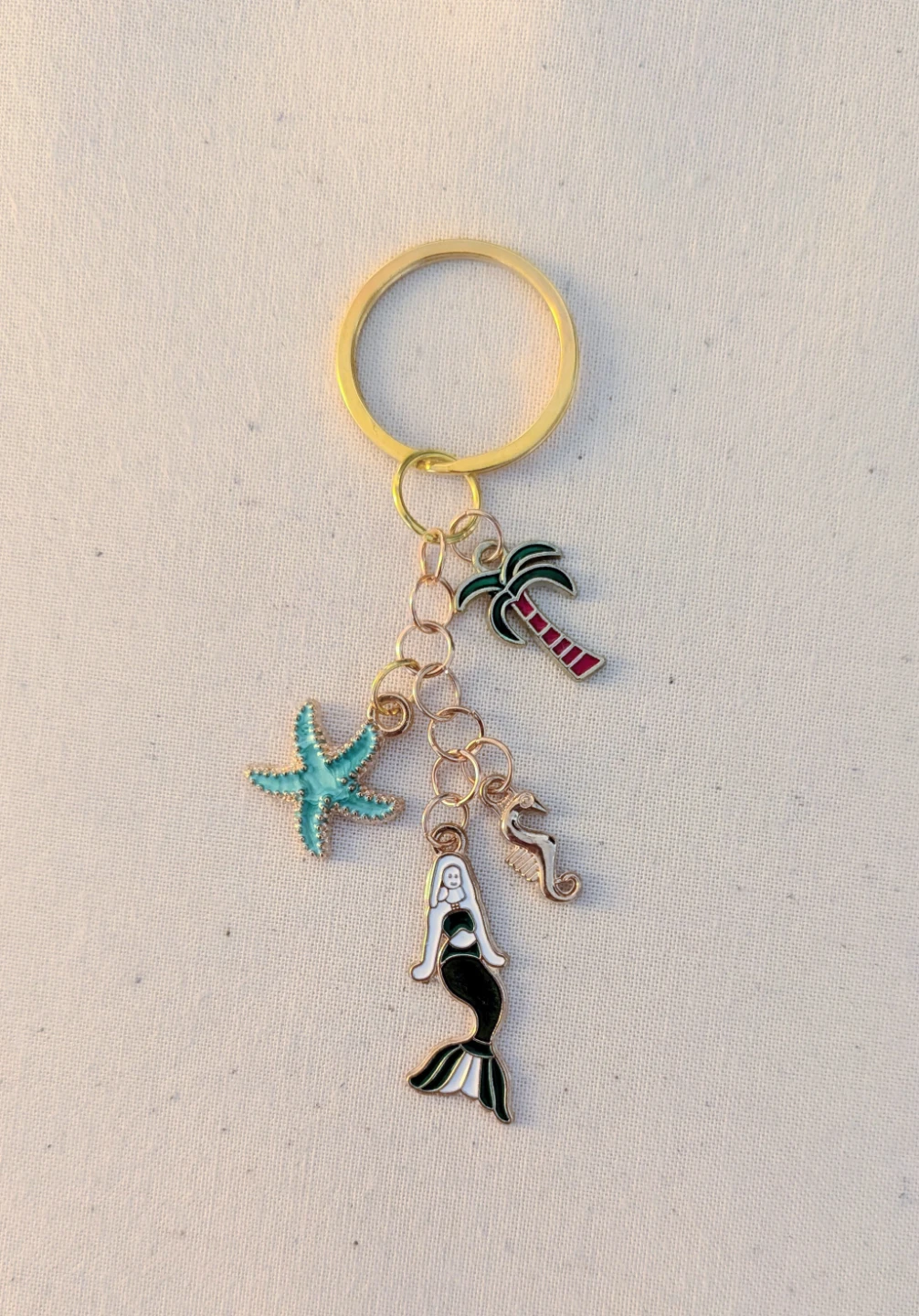 Ocean themed purse charms